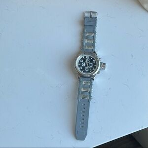 Invicta Silver and Gray Men's Watch